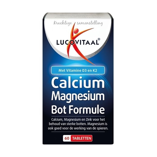 LUCOVITAAL CALCIUM MAGNESIUM BOTFORMULE 60 TABL